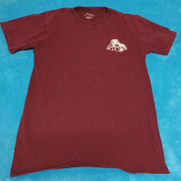 Mississippi State Bulldogs Maroon T-Shirt Small - Picture 1 of 5